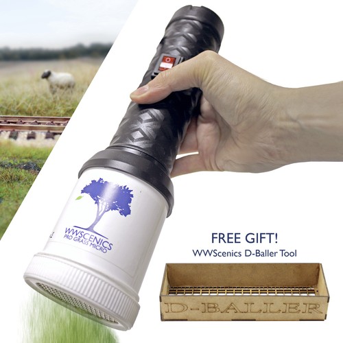 Static grass applicator - grass,