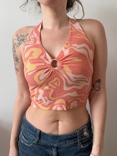 Primark orange yellow - yellow, tie