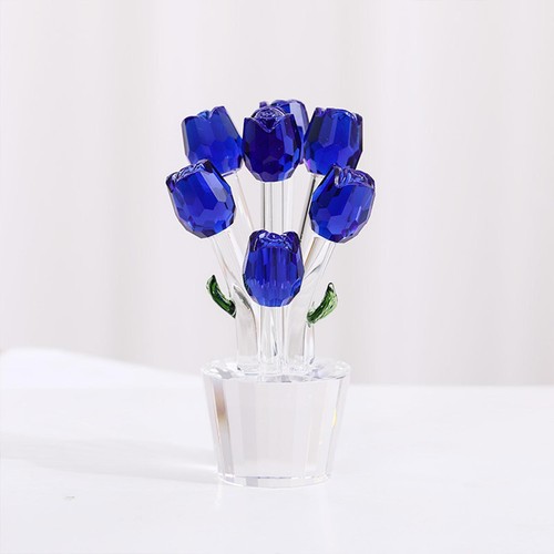 Glass roses figurine - roses, figurine,roses