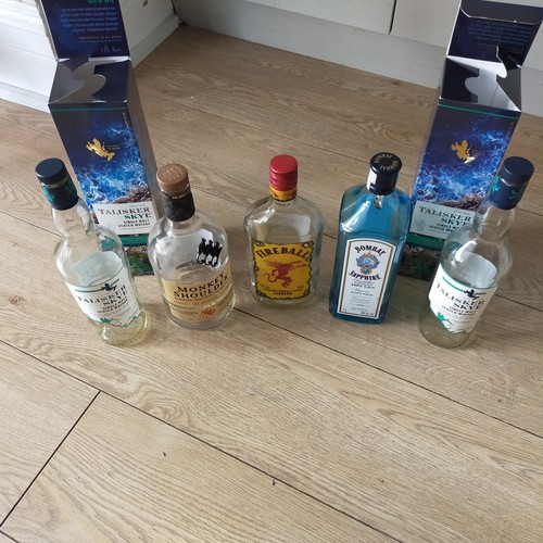 Spirit bottles empty - empty,