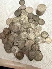 Pre 1947 .500 Silver British Mixed Coin Lot. 927 Grams.