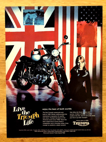 Triumph trophy special tr6c - trophy,