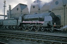 pu2705 - Devon - Engine No.30451 at Exmouth Junction Shed - print 6x4