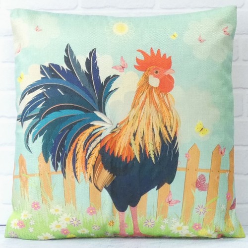 Chicken cushion cover - chicken,