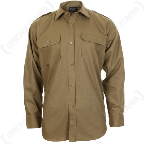 Coyote ripstop field shirt - field,