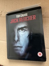 Jack Reacher Blu Ray Steelbook UK Release WITH CARD UK Rare Version