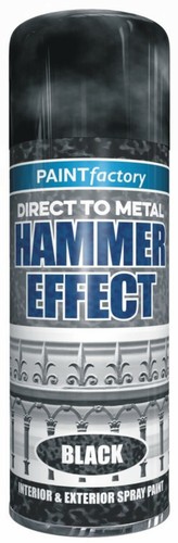400ml hammer effect black - 400ml,