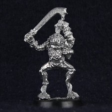 Slann Huemal C32 Metal Citadel 80s WFB Lizardmen Cold One Rider P712