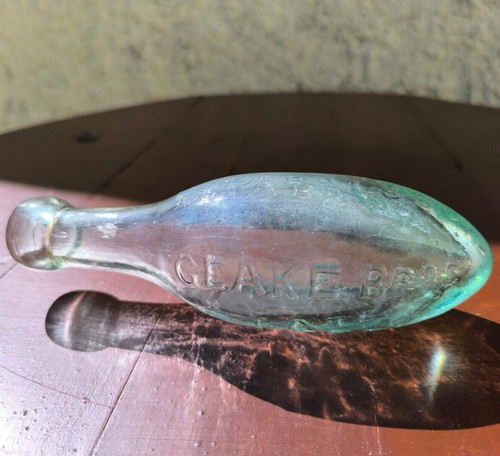 Vintage antique torpedo glass - antique,