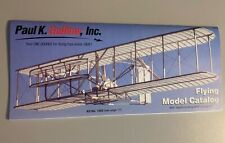 Paul K. Guillow Guillow's Balsa Flying  Model Catalog