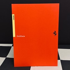1994 FERRARI 348 GTB PRESS SPEC BROCHURE PROSPEKT FOLD-OUT ENGLISH & ITALIAN
