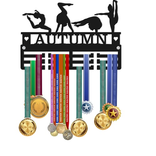 Personalised gymnastics medal - gymnastics,