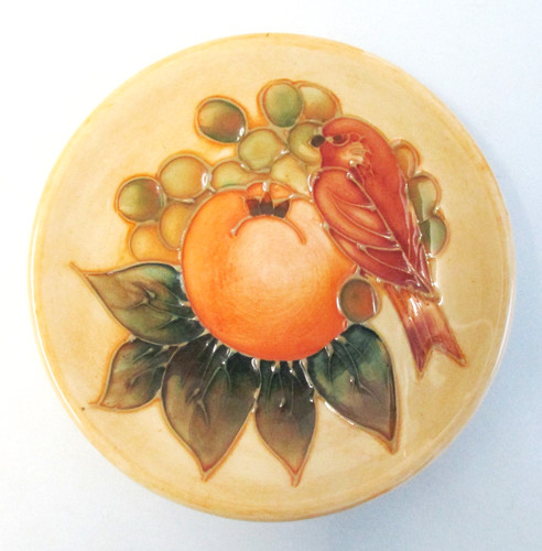 Moorcroft finches and fruit - finches,
