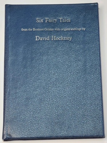 Signed david hockney six - hockney, "six