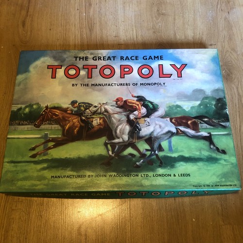 Vintage totopoly board - totopoly, game