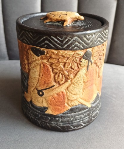 Rare antique bretby pottery - rare,