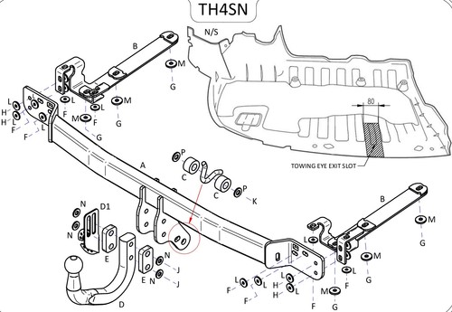 Towtrust swan neck - towtrust,