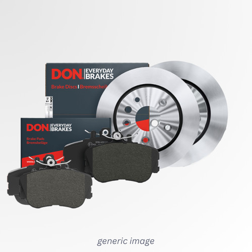 Don rear brake solid discs - rear,