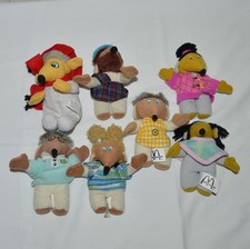 McDonalds -THE WOMBLES -BUNDLE - 7  ASSORTED SOFT FIGURES -1999 X 6  2001 X 1