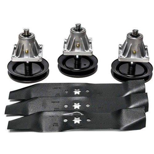 Mower spindle blade set - blade, for