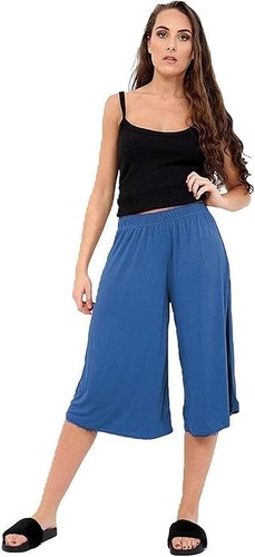 Women wide leg plazzo - plazzo, 3/4