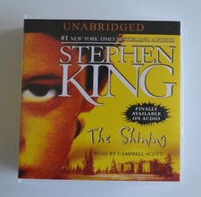 The Shining - Stephen King - Unabridged Audiobook - 14 CD (B3) Rare Hard to find