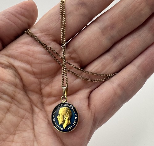 Vintage george threepence - vintage,