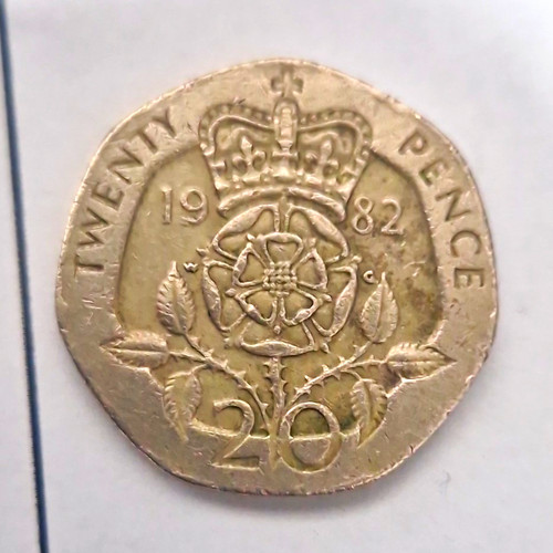 1982 great britain 20p twenty - great,