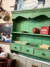 Painted Shelves,green Painted