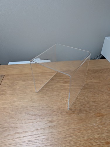 Acrylic clear display shelves - acrylic,