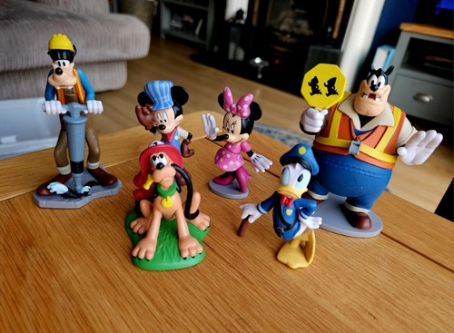 6pcs mickey mouse figurine - mickey,