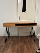 John Lewis Hairpin Desk in Oak