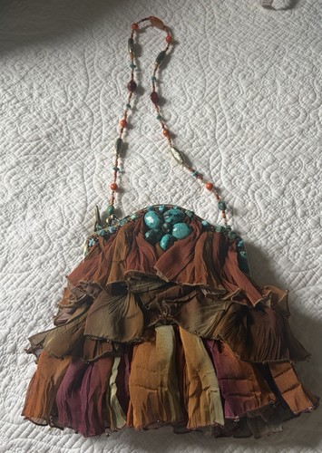 Mary frances chiffon turquoise - frances,