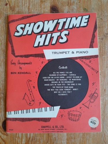 Showtime hits trumpet piano - hits,