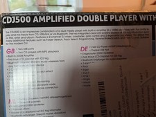 Vonyx CDJ500 Double DJ Controller Deck – Excellent Condition – Pro Audio Mixer