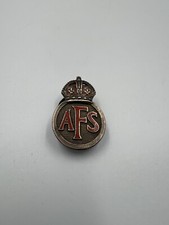 Auxiliary Fire Service Original Lapel Badge