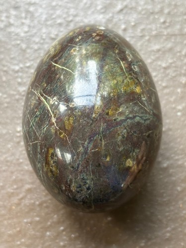 Vintage cornish serpentine - serpentine, egg