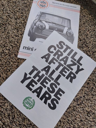 Mini cooper brochure and - cooper,