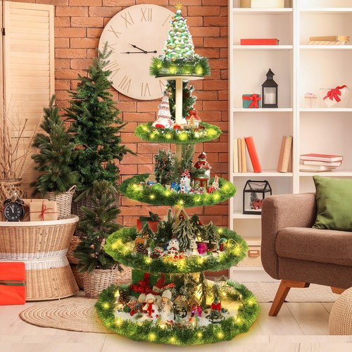 Barydat christmas tree village - tree,