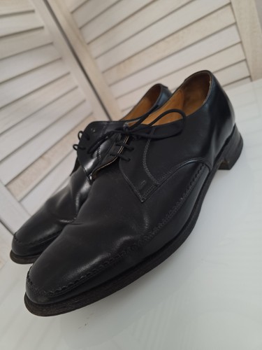 Loake black leather shoes - ,