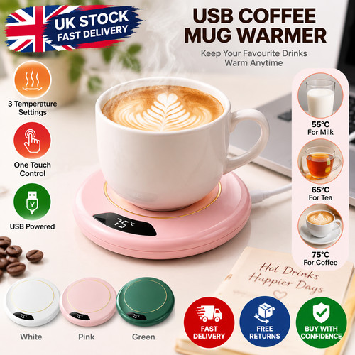 Usb coffee mug warmer tea - usb, milk