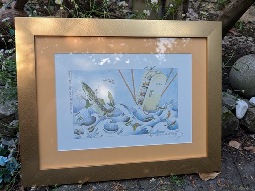 Simon drew artist signed - drew,