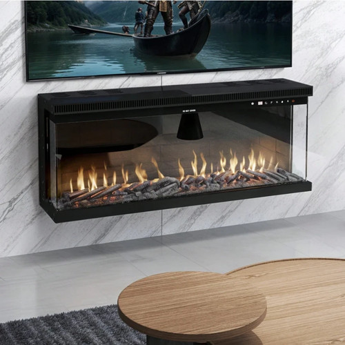 Electric fireplace - in,