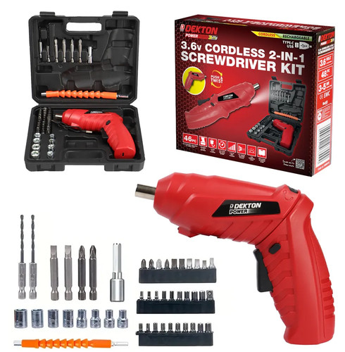 Dekton cordless screwdriver - cordless,