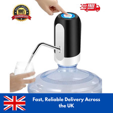 Electric Pump Dispenser Wireless Camping Drinking Gallon Spigot Water Bottle