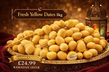 1kg Fresh Yellow Dates Premium