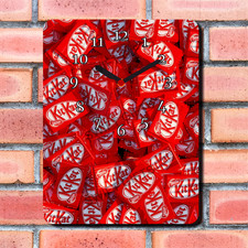 Kit Kat Design Wall Clock New