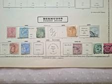 BERMUDA - 10 early stamps from