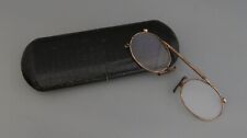 OLD PINCE-NEZ GOLD TONE METAL