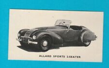 MOTOR  CAR - CARD  NO.  5 (B)  -  ALLARD  SPORTS  2-SEATER  -  KELLOGG'S - 1949